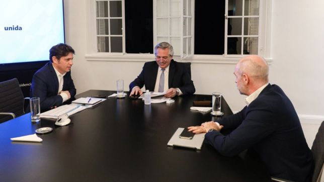 ¿que acordaron alberto fernandez, kicillof y larreta para la nueva etapa de la cuarentena?