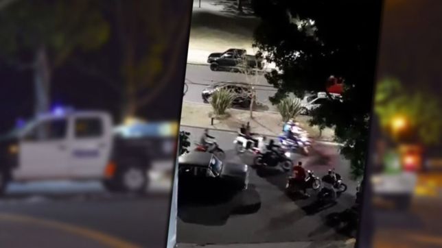 video: picadas, cortes y descontrol motoquero en la zona del bosque de la plata