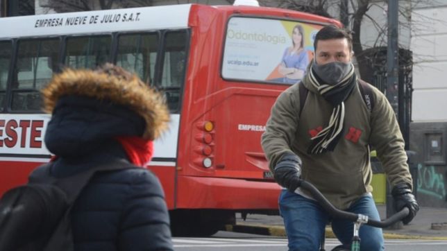 martes de frio y viento: asi va a estar el clima en la plata