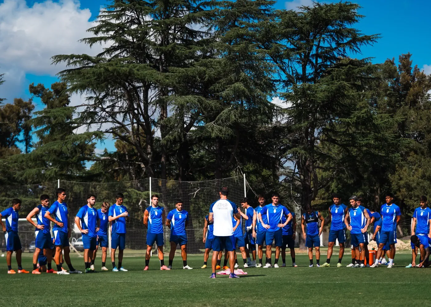 Zaniratto Gimnasia plantel entrenamiento