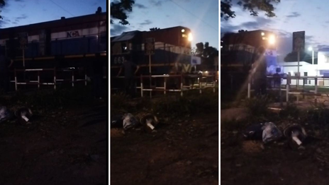 El tren de carga que se había salido de la vía en Tolosa fue encarrilado y continuó su recorrido El tren de carga que se había salido de la vía en Tolosa fue encarrilado y continuó su recorrido