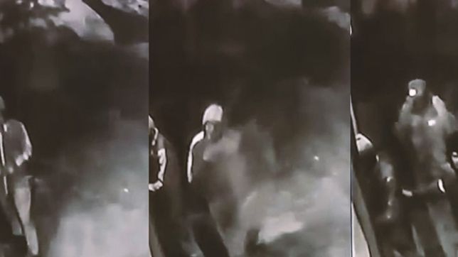 video: ladrones en bicicleta buscaron entrar a una casa de la loma a las 3 de la madrugada
