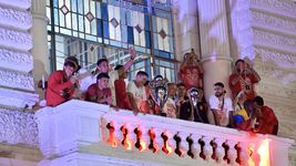 las fotos de los festejos del pincha en plaza moreno