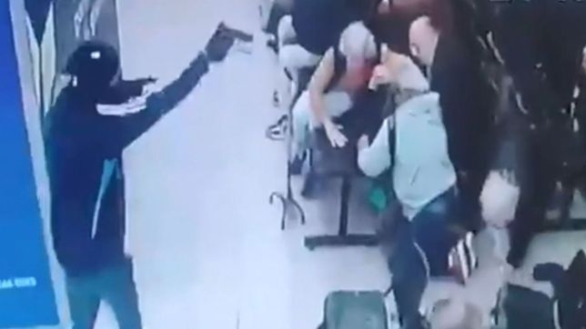 video: asi fue el golpe comando dentro del banco industrial de la plata