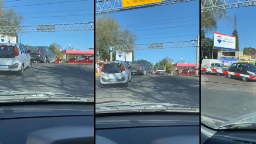 Caos en La Plata: barreras bajas y descontrol de tránsito en Camino Centenario