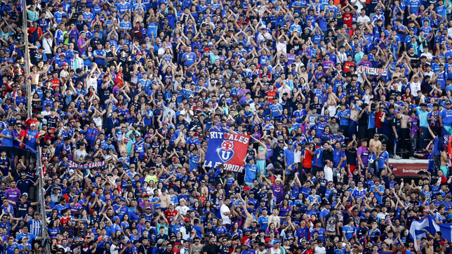 los hinchas de la u de chile arrasaron con las entradas para visitar a estudiantes