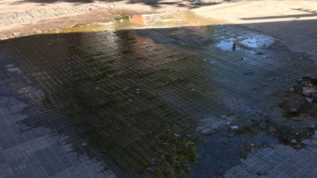 una vecina hizo mas de 23 reclamos a absa por una perdida de agua y sigue sin respuestas