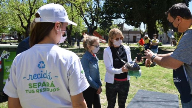 eco-canje: en altos de san lorenzo se podran intercambiar residuos reciclables por insumos