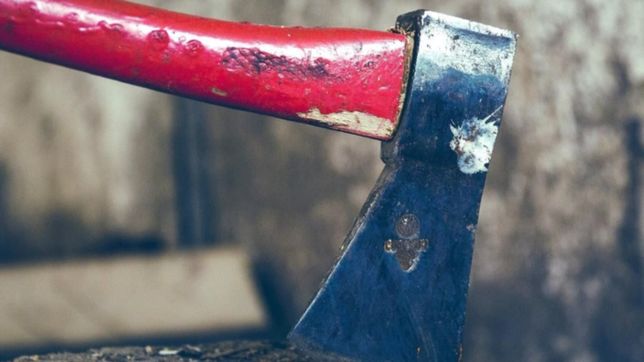 un joven termino detenido en berisso tras atacar un patrullero con un hacha