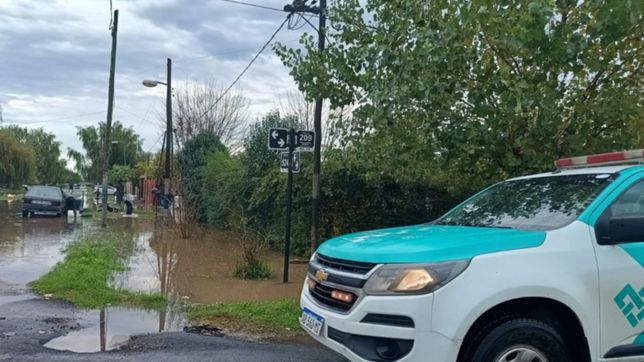 ceso el alerta naranja tras la tormenta que descargo hasta 135 mm de lluvia en la plata