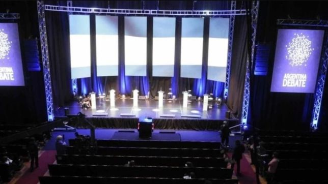 ya esta todo listo para el doble debate de los seis candidatos presidenciales