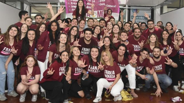 el avance radical en la unlp: la franja morada domina en 10 de las 17 facultades