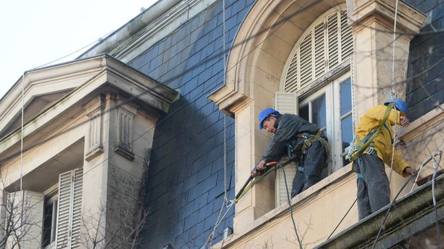 ¿cuanto tiempo demandaran las obras en la fachada del pasaje dardo rocha de la plata?