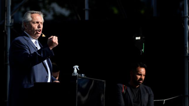 fernandez nego haber golpeado a fabiola yanez y aseguro que alguien la incentivo a denunciarlo