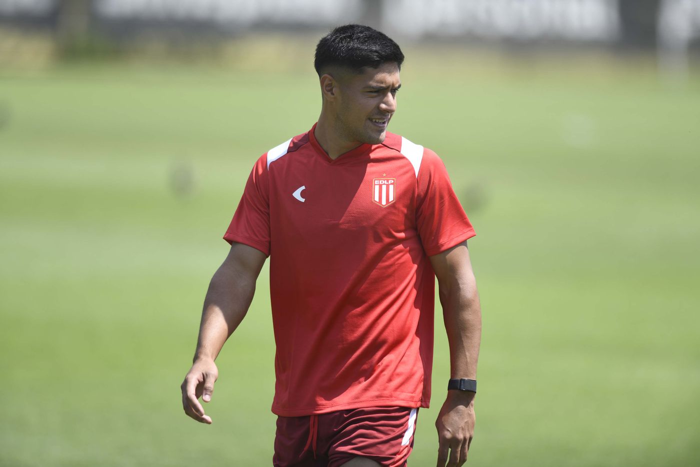 Estudiantes entrenamiento pretemporada Núñez