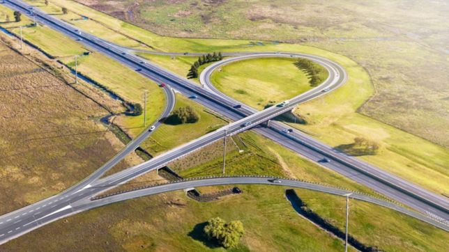 por obras en la autopista, cerraran la bajada y subida en la plata