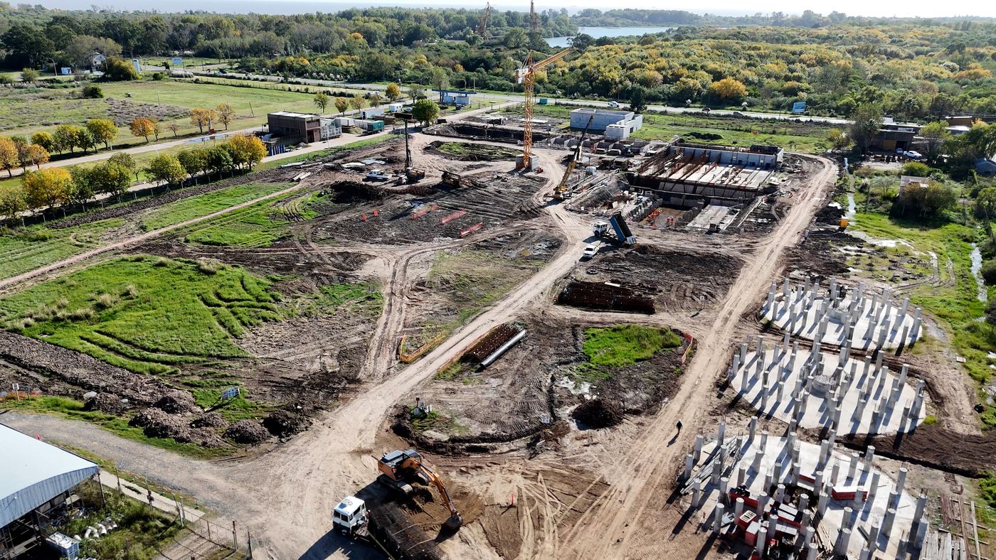 Las obras de la nueva planta potabilizadora de agua avanzan y estar&iacute;an finalizadas en 2027