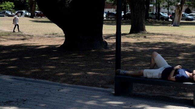 la plata sigue en alerta amarillo por el calor con un sabado de sol y 37°c