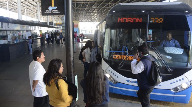 el talp dejara de entrar a la terminal de omnibus de la plata