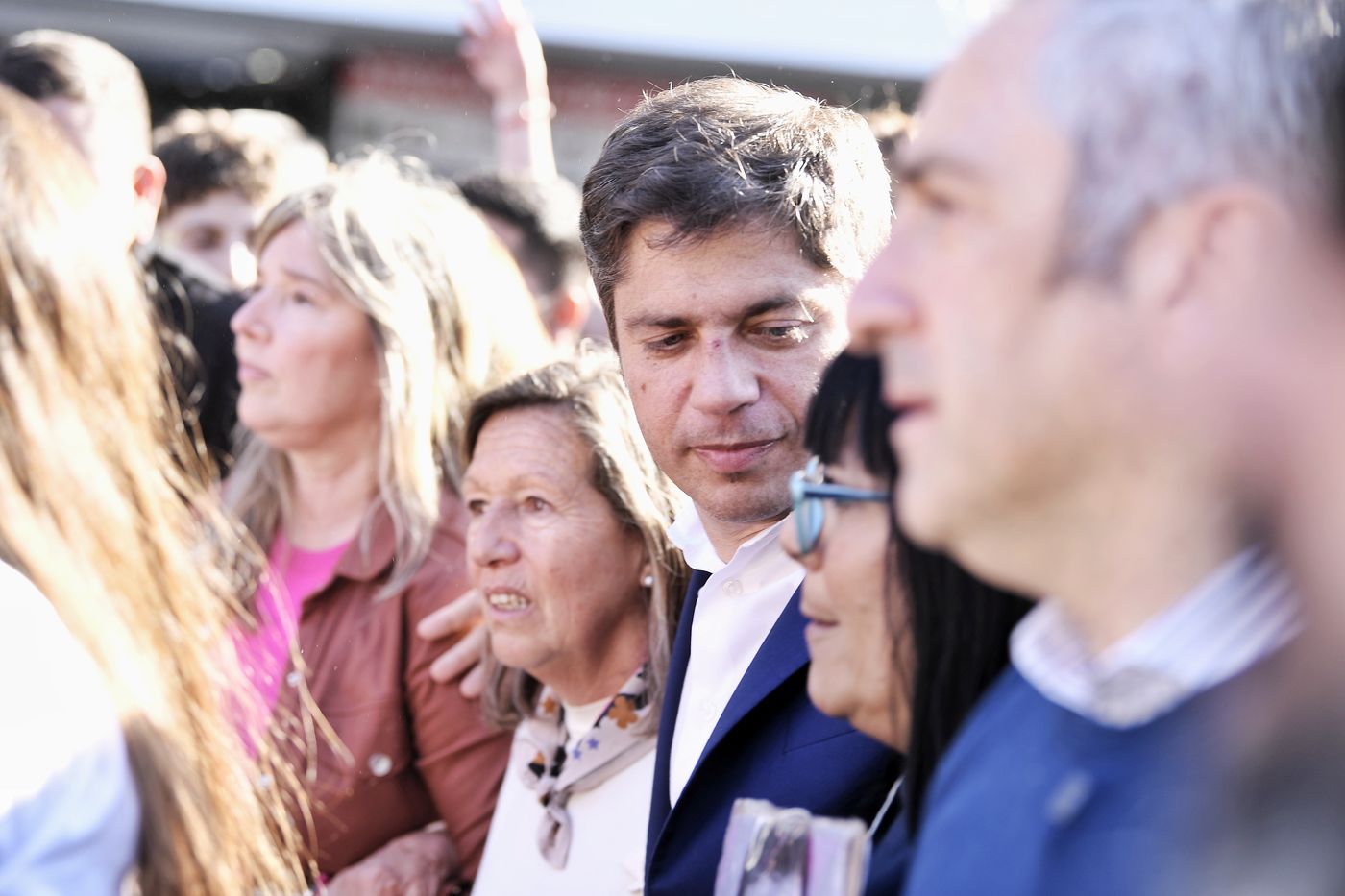 Axel Kicillof en la marcha por el 49° aniversario de La Noche de Los Lápices (4)