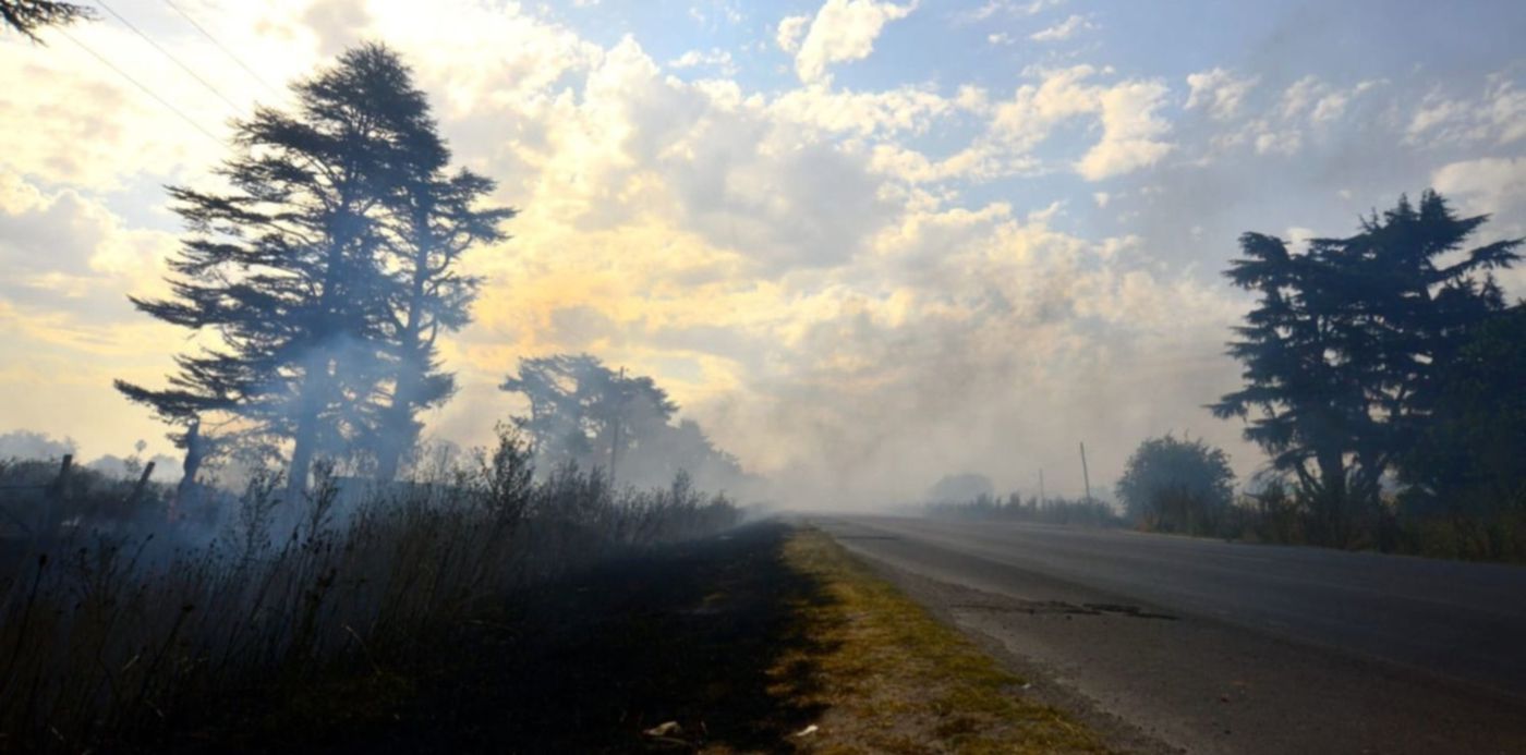 Incendio Ruta 36 Estancia Chica