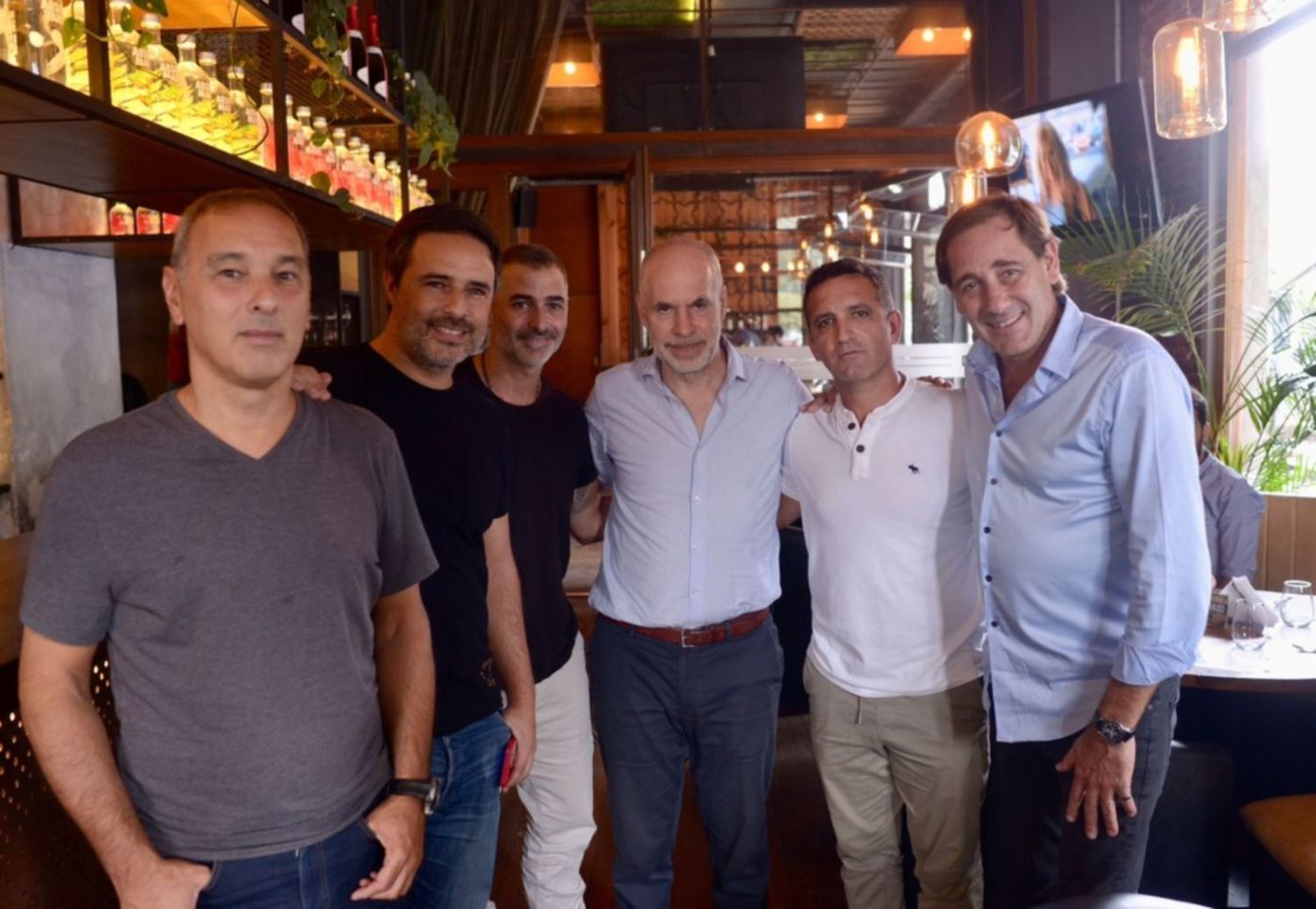 Horacio Rodríguez Larreta y Julio Garro