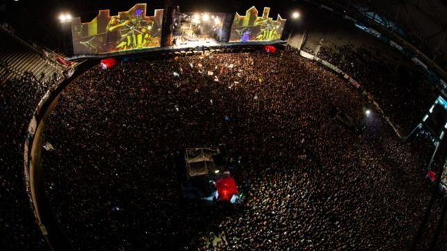 para cuando se paso el show de la renga que estaba previsto para este miercoles