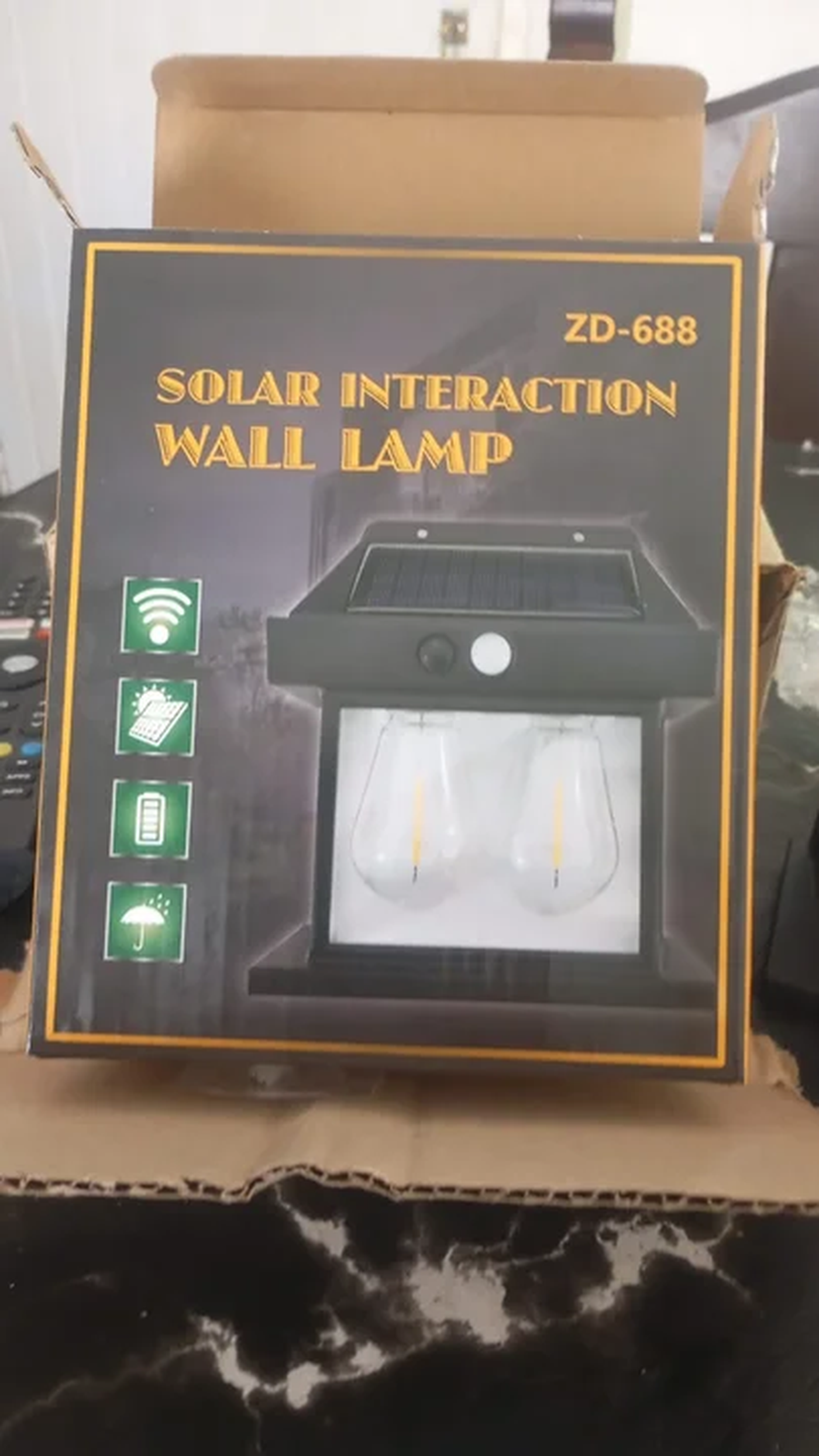 Las farolas que vinieron en la 