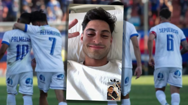 la videollamada de altamirano con un excompanero de huachipato en la previa del encuentro por la libertadores