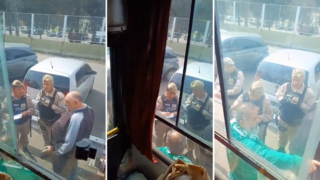 detuvieron en la autopista a varios micros de la plata que iban a capital para marchar ante el congreso