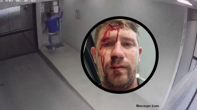 puerta rota, culatazos e impunidad: asi fue el violento robo en un edificio de la plata