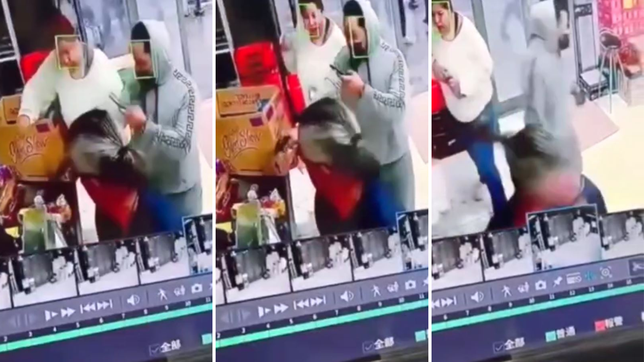 el estremecedor video que muestra como fue el ataque a tiros en un supermercado de villa elvira