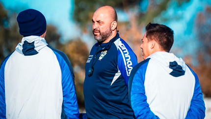 Marcelo Méndez se despide del plantel de Gimnasia en Estancia Chica