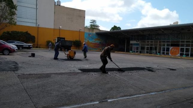 asi preparan la terminal para la vuelta de los micros de larga distancia a la plata