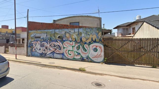 el mural pintado en berisso por las elecciones ya habia sido vandalizado