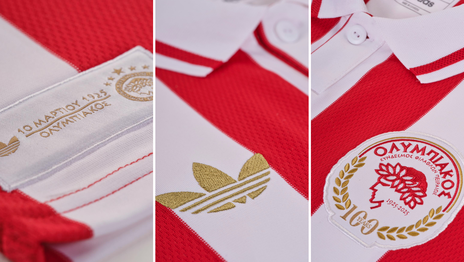El Olympiacos de Grecia presentó su nueva camiseta y sorprendió a todo el Pincha