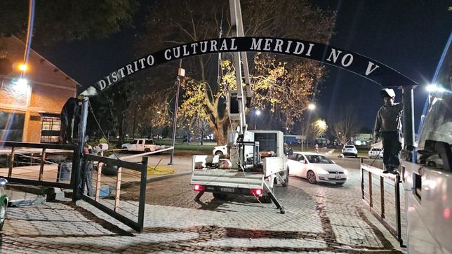 asi se preparo meridiano v a horas de la apertura del nuevo paseo de compras