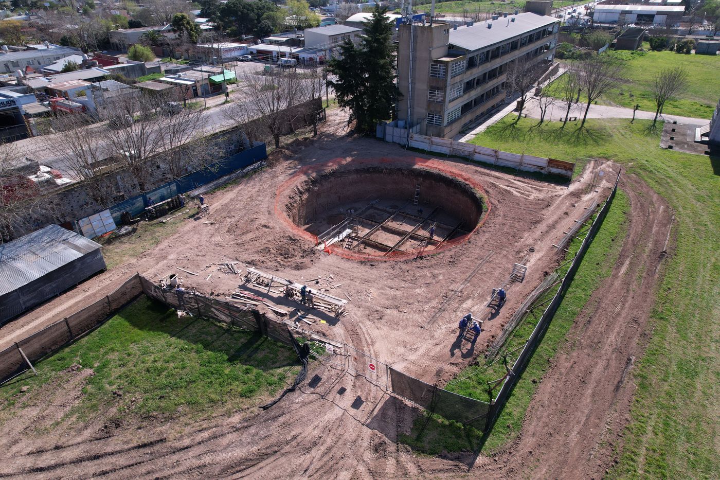 Arrancó la construcción del nuevo osario del Cementerio de La Plata