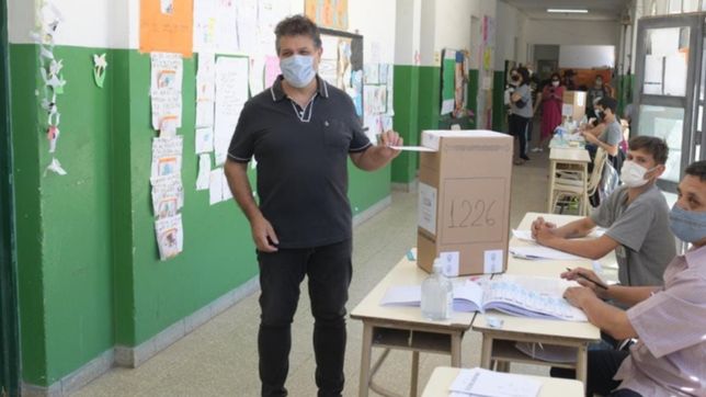 luis arias: siempre venir a votar es una fiesta y lo hacemos con mucha esperanza