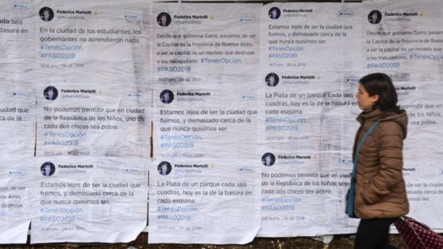 #tenesopcion: el hashtag con el que federico martelli llevo la campana de twitter a las calles