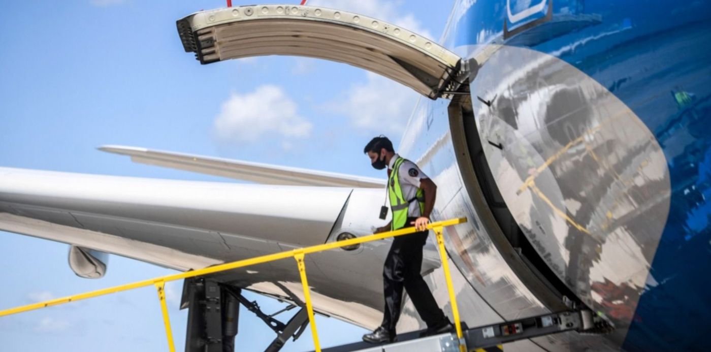 Vuelo vacuna Aerolíneas Argentinas