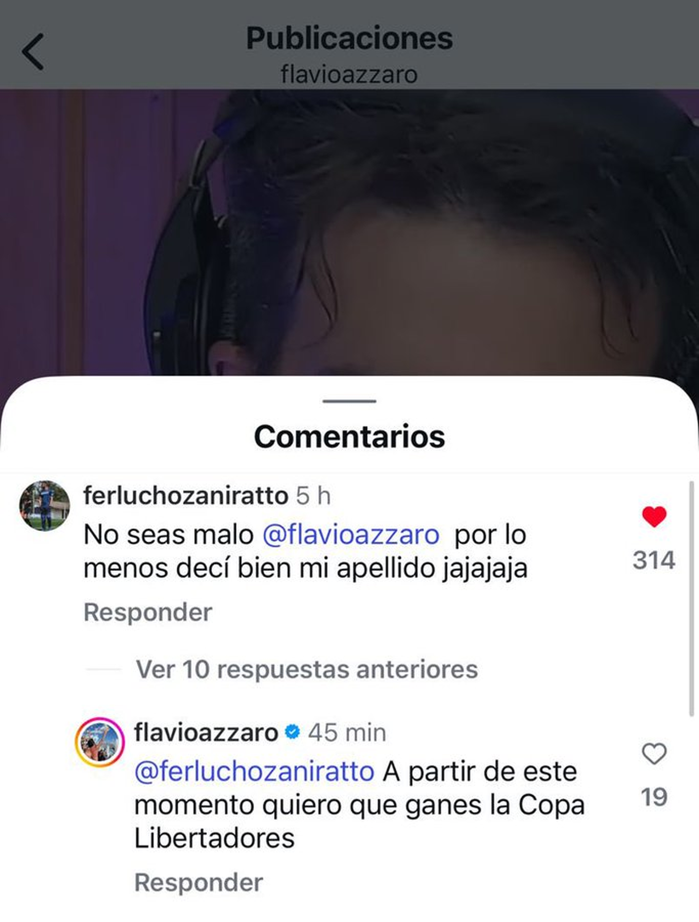 El ida y vuelta entre Fernando Zaniratto y Flavio Azzaro