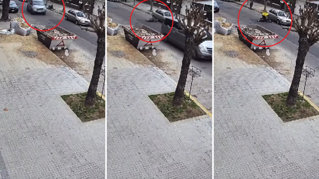 asi fue el violento robo que termino con un hombre atropellado en la plata