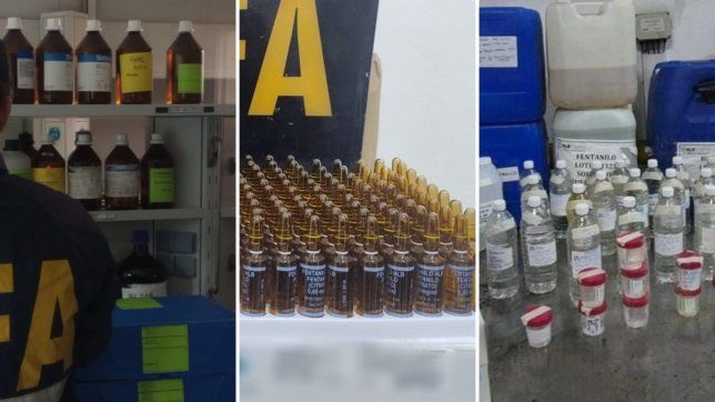 fentanilo contaminado: ¿que insumos se secuestraron en los operativos realizados en los laboratorios?