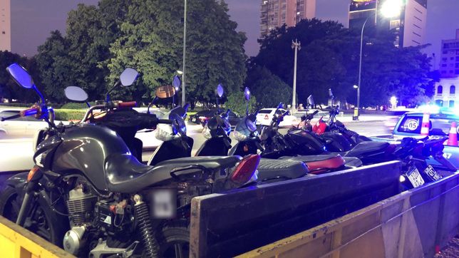 refuerzan los controles viales en la plata y ya son mas de 1.200 las motos secuestradas en lo que va del ano