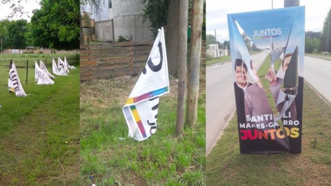 video: crece la campana sucia en la plata y juntos denuncio al fdt por carteles rotos