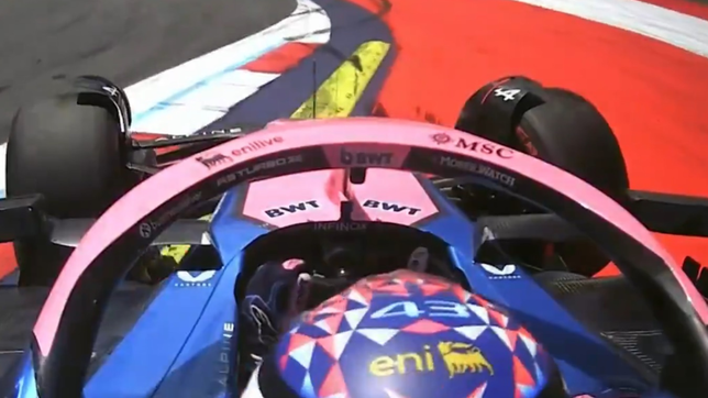 franco colapinto casi pierde todo en un trompo durante la ultima prueba en austria