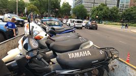 secuestraron mas de medio centenar de motos en la plata por circular de forma ilegal