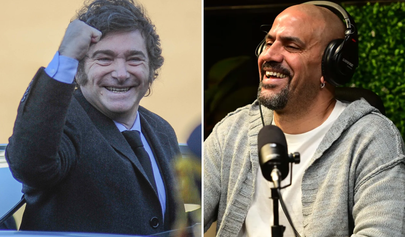 Milei Verón Portada