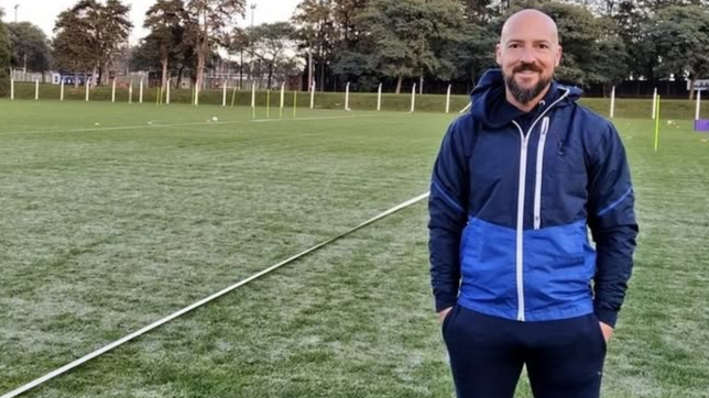 los detalles del primer dia de orfila en gimnasia y su charla con los dirigentes